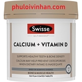 [MẪU MỚI] Bổ sung Canxi + Vitamin D Swisse 150 viên