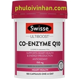 Bổ tim - Swisse - Ultiboost Co Enzyme Q10 150mg 180 viên