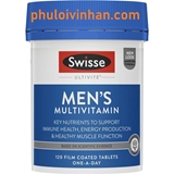Vitamin tổng hợp cho nam hãng Swisse - Men's Multivitamin (mẫu mới nhất)