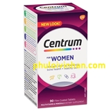 Vitamin tổng hợp cho phụ nữ Centrum for women 90 viên